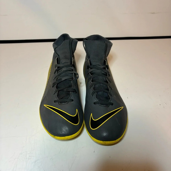 Nike Mens Mercurial Superfly 6 Soccer Cleats Grey Yellow AH7363-070 Size 10 - Picture 7 of 10